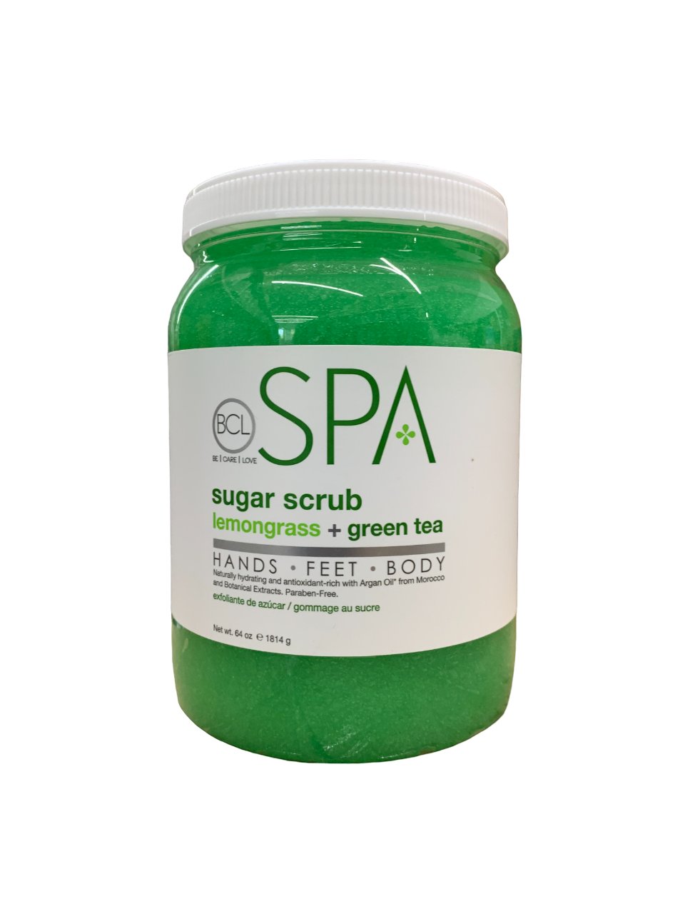 BCL Spa Sugar Scrub Lemongrass Green Tea